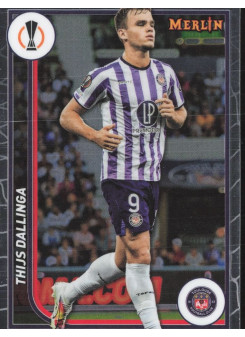 Thijs Dallinga, Kartička, Topps Merlin Chrome UEFA Club Competitions 2023-24, BASE