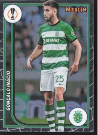 Goncalo Inacio, Kartička, Topps Merlin Chrome UEFA Club Competitions 2023-24, BASE