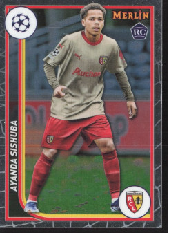 Ayanda Sishuba, Kartička, Topps Merlin Chrome UEFA Club Competitions 2023-24, BASE