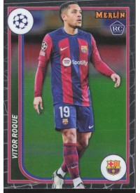 Vitor Roque, Kartička, Topps Merlin Chrome UEFA Club Competitions 2023-24, BASE
