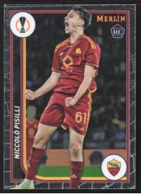 Niccolo Pisilli, Kartička, Topps Merlin Chrome UEFA Club Competitions 2023-24, BASE