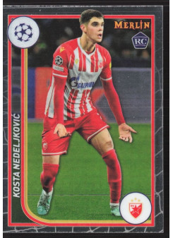Kosta Nedeljkovic, Kartička, Topps Merlin Chrome UEFA Club Competitions 2023-24, BASE