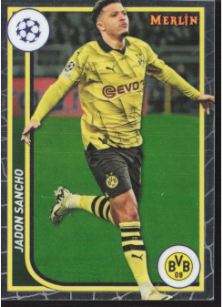 Jadon Sancho, Kartička, Topps Merlin Chrome UEFA Club Competitions 2023-24, BASE