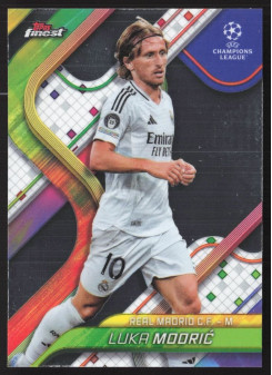 Luka Modrić, Kartička, Topps Finest UEFA Club Competitions 2024-2025, BASE