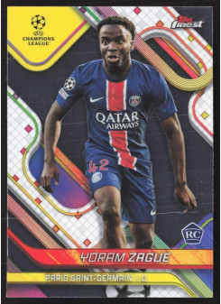 Yoram Zague, Kartička, Topps Finest UEFA Club Competitions 2024-2025, BASE