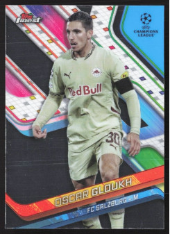 Oscar Gloukh, Kartička, Topps Finest UEFA Club Competitions 2024-2025, BASE