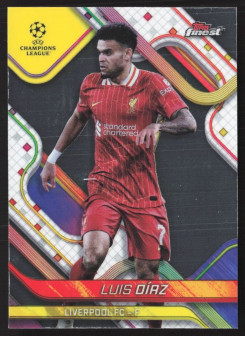Luis Díaz, Kartička, Topps Finest UEFA Club Competitions 2024-2025, BASE