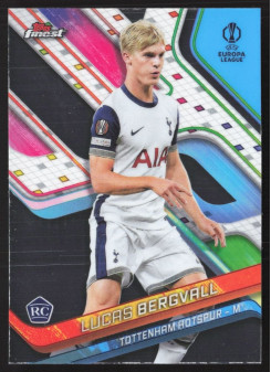 Lucas Bergvall, Kartička, Topps Finest UEFA Club Competitions 2024-2025, BASE