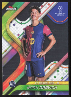 Noah Darvich, Kartička, Topps Finest UEFA Club Competitions 2024-2025, BASE