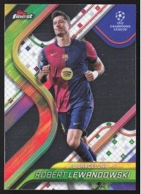 Robert Lewandowski, Kartička, Topps Finest UEFA Club Competitions 2024-2025, BASE