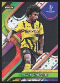 Karim Adeyemi, Kartička, Topps Finest UEFA Club Competitions 2024-2025, BASE Karim Adeyemi, Kartička, Topps Finest UEFA Club Competitions 2024-2025, BASE