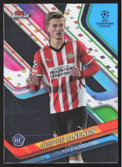 Jesper Uneken, Kartička, Topps Finest UEFA Club Competitions 2024-2025, BASE