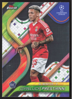 Gianluca Prestianni, Kartička, Topps Finest UEFA Club Competitions 2024-2025, BASE