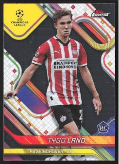 Tygo Land, Kartička, Topps Finest UEFA Club Competitions 2024-2025, BASE