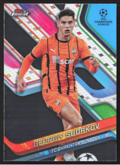 Georgiy Sudakov, Kartička, Topps Finest UEFA Club Competitions 2024-2025, BASE