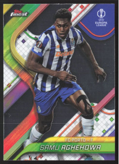 Samu Aghehowa, Kartička, Topps Finest UEFA Club Competitions 2024-2025, BASE
