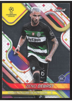 Zeno Debast, Kartička, Topps Finest UEFA Club Competitions 2024-2025, BASE