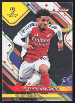 Ethan Nwaneri, Kartička, Topps Finest UEFA Club Competitions 2024-2025, BASE