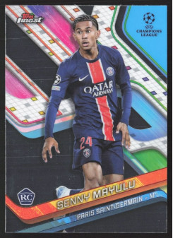 Senny Mayulu, Kartička, Topps Finest UEFA Club Competitions 2024-2025, BASE