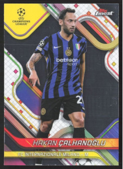 Hakan Çalhanoğlu, Kartička, Topps Finest UEFA Club Competitions 2024-2025, BASE