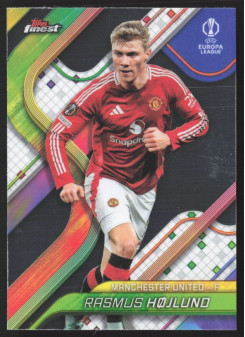 Rasmus Højlund, Kartička, Topps Finest UEFA Club Competitions 2024-2025, BASE