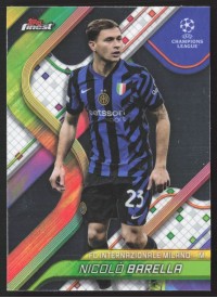 Nicolò Barella, Kartička, Topps Finest UEFA Club Competitions 2024-2025, BASE