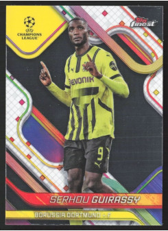 Serhou Guirassy, Kartička, Topps Finest UEFA Club Competitions 2024-2025, BASE