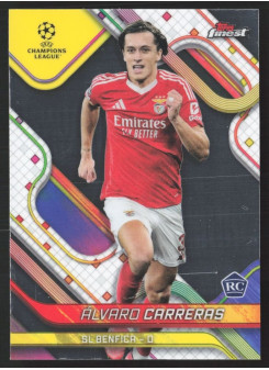 Álvaro Carreras, Kartička, Topps Finest UEFA Club Competitions 2024-2025, BASE