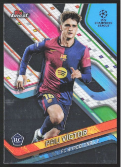 Pau Víctor, Kartička, Topps Finest UEFA Club Competitions 2024-2025, BASE