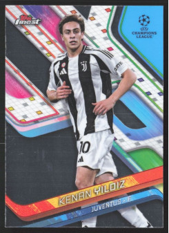 Kenan Yildiz, Kartička, Topps Finest UEFA Club Competitions 2024-2025, BASE
