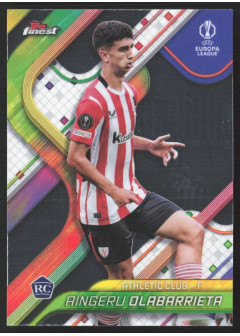 Aingeru Olabarrieta, Kartička, Topps Finest UEFA Club Competitions 2024-2025, BASE