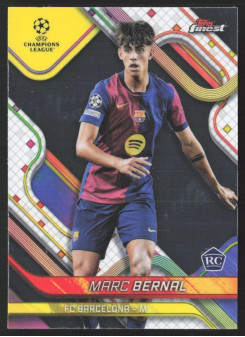 Marc Bernal, Kartička, Topps Finest UEFA Club Competitions 2024-2025, BASE