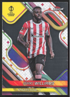 Iñaki Williams, Kartička, Topps Finest UEFA Club Competitions 2024-2025, BASE