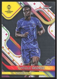 Tyrique George, Kartička, Topps Finest UEFA Club Competitions 2024-2025, BASE Tyrique George, Kartička, Topps Finest UEFA Club Competitions 2024-2025, BASE