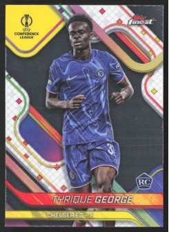 Tyrique George, Kartička, Topps Finest UEFA Club Competitions 2024-2025, BASE
