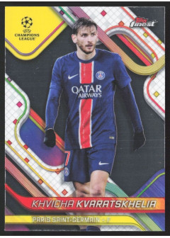 Khvicha Kvaratskhelia, Kartička, Topps Finest UEFA Club Competitions 2024-2025, BASE