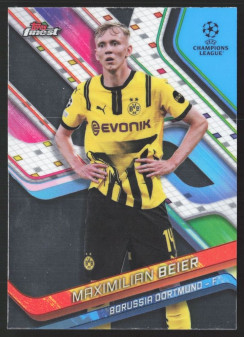 Maximilian Beier, Kartička, Topps Finest UEFA Club Competitions 2024-2025, BASE