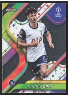 Archie Gray, Card, Topps Finest UEFA Club Competitions 2024-2025, BASE