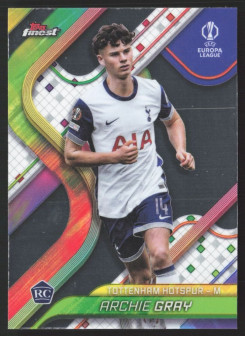 Archie Gray, Kartička, Topps Finest UEFA Club Competitions 2024-2025, BASE