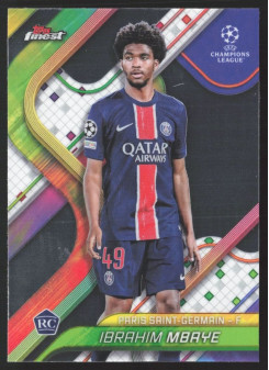 Ibrahim Mbaye, Kartička, Topps Finest UEFA Club Competitions 2024-2025, BASE