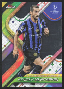 Henrikh Mkhitaryan, Kartička, Topps Finest UEFA Club Competitions 2024-2025, BASE