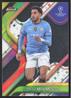 Omar Marmoush, Kartička, Topps Finest UEFA Club Competitions 2024-2025, BASE