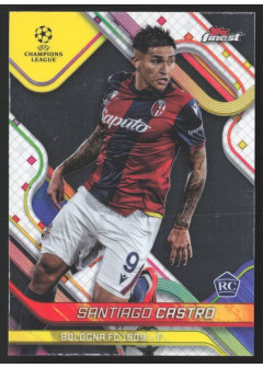 Santiago Castro, Kartička, Topps Finest UEFA Club Competitions 2024-2025, BASE