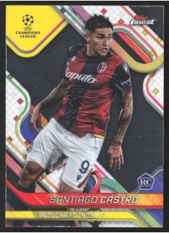 Santiago Castro, Kartička, Topps Finest UEFA Club Competitions 2024-2025, BASE
