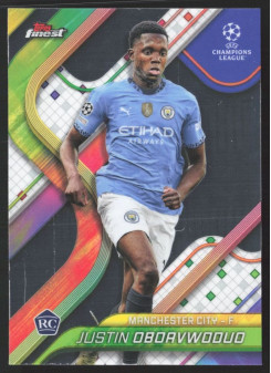 Justin Oboavwoduo, Kartička, Topps Finest UEFA Club Competitions 2024-2025, BASE