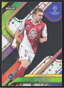 Mika Biereth, Kartička, Topps Finest UEFA Club Competitions 2024-2025, BASE