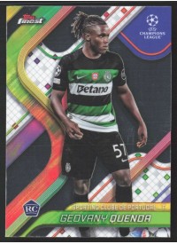Geovany Quenda, Kartička, Topps Finest UEFA Club Competitions 2024-2025, BASE