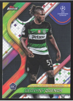 Geovany Quenda, Kartička, Topps Finest UEFA Club Competitions 2024-2025, BASE