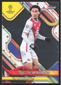 Takumi Minamino, Kartička, Topps Finest UEFA Club Competitions 2024-2025, BASE