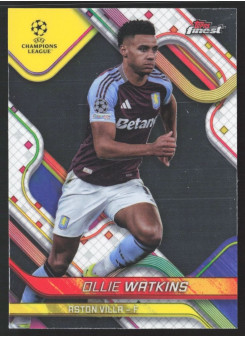 Ollie Watkins, Kartička, Topps Finest UEFA Club Competitions 2024-2025, BASE